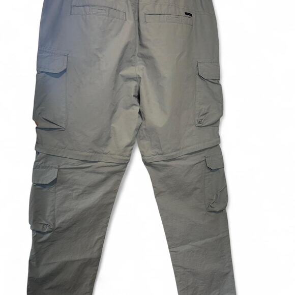 PacSun Convertible Cargo Pants Shorts | Light Blue Utility Zip-Off Men's Size L - Picture 5 of 7
